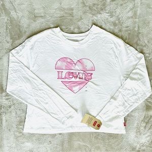 NWT LEVI’S girl’s long sleeve tee shirt
